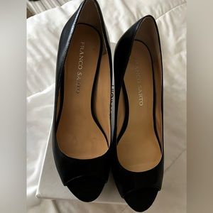 Calvin Klein Bryanna Patent Style #E3283 Color Ado Adobe Size 8.5M